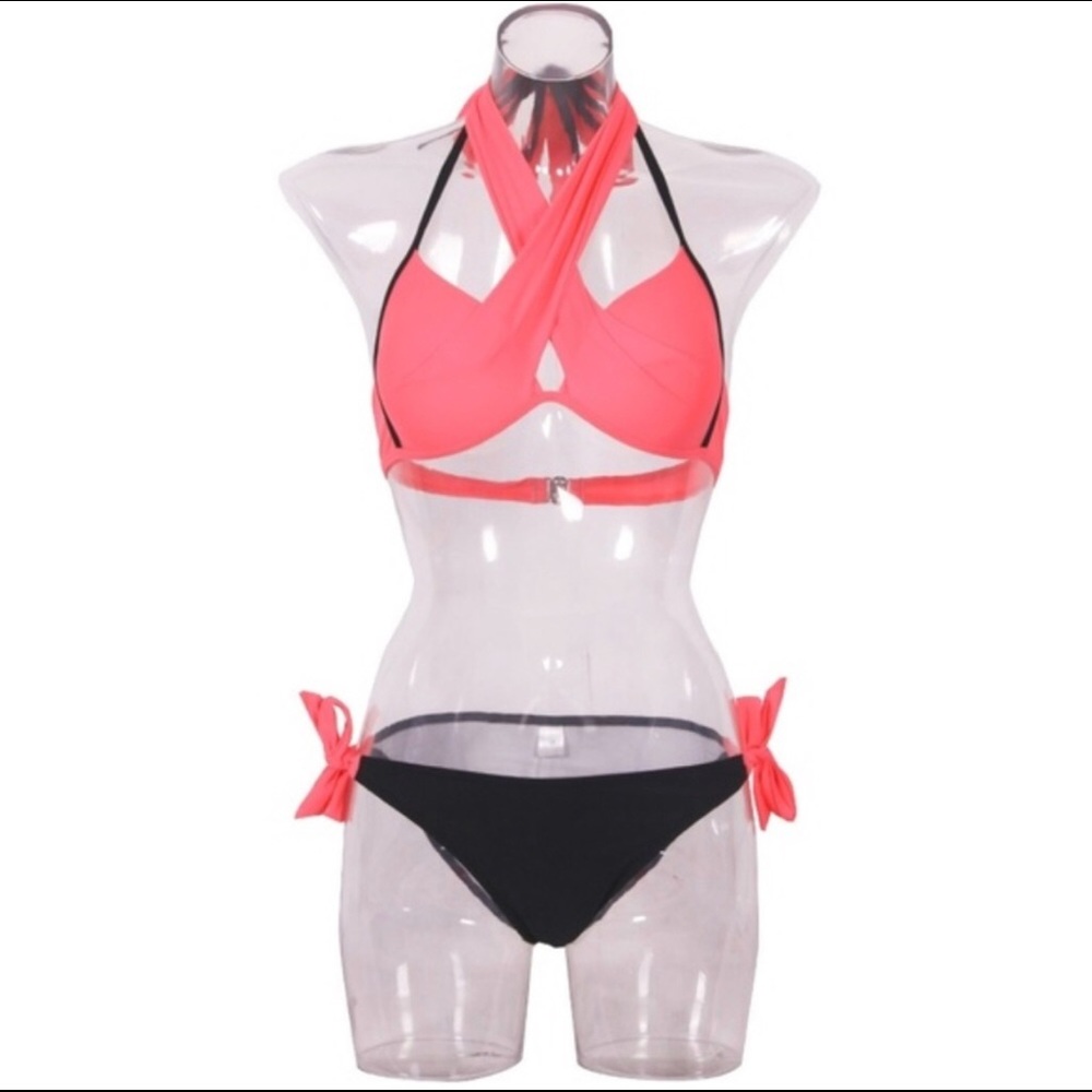 Host Pick🔥Two Piece Swim Suit Push Up Criss Cross - Picture 4 of 8